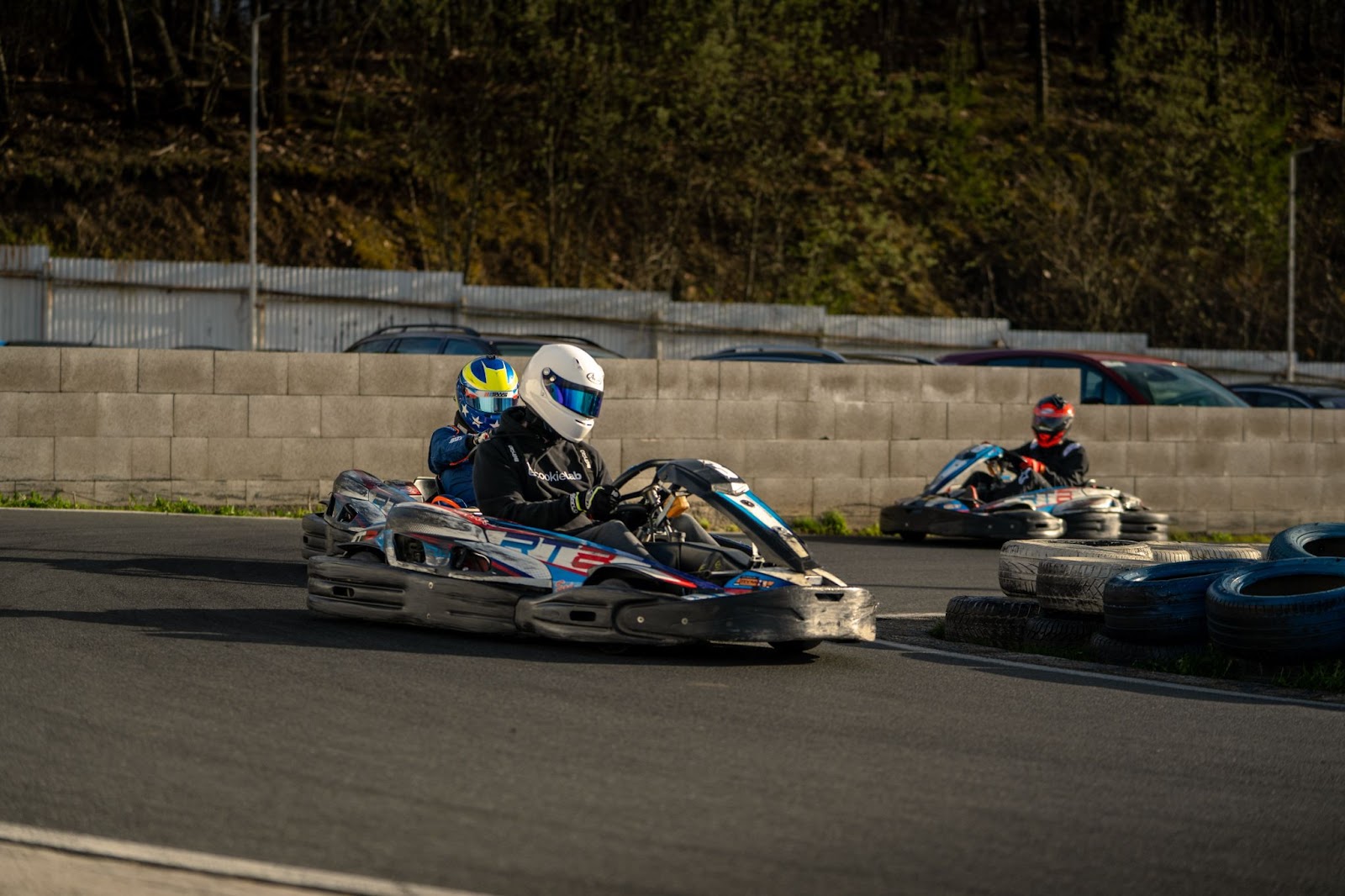 Patrik Votoček na motokárách v KartPlanet
