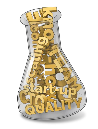 Cookielab flask illustration