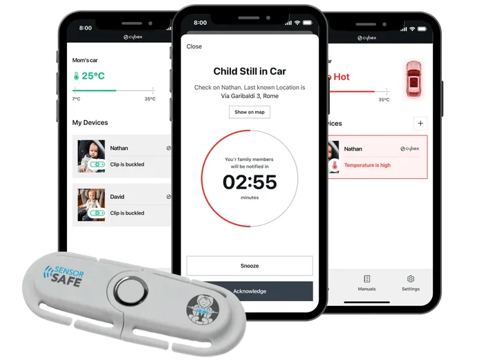 Cybex - A Bluetooth app focused on children's safety