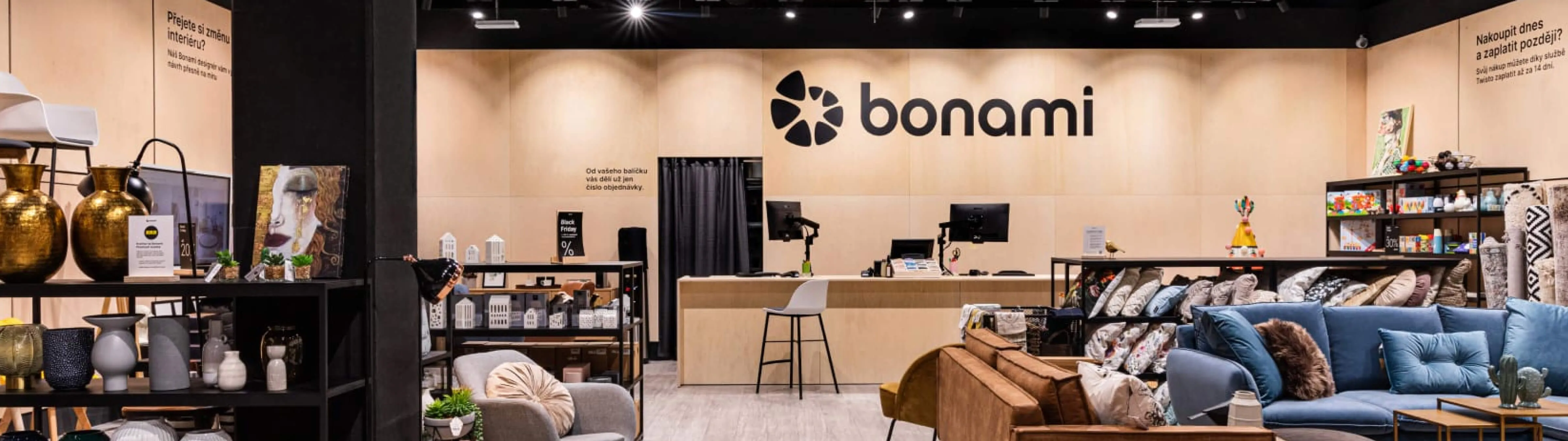 Bonami sklad a logistika